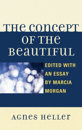 Cover image: The Concept of the Beautiful 1st edition 9780739170472
