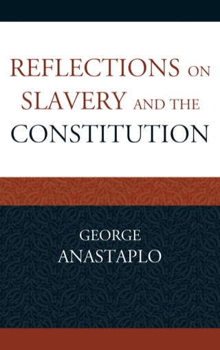 Cover image: Reflections on Slavery and the Constitution 9780739171769