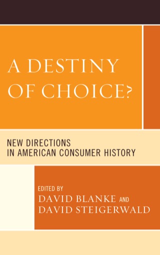 Cover image: A Destiny of Choice? 9780739172193