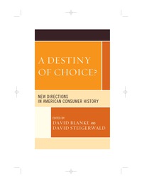 Immagine di copertina: A Destiny of Choice? 9780739172193