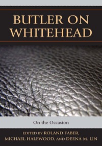 Cover image: Butler on Whitehead 9780739172766