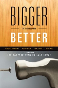 Cover image: Bigger Isn't Necessarily Better 9780739172889