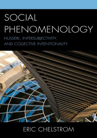 Cover image: Social Phenomenology 9780739173084