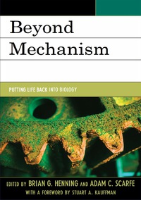 Cover image: Beyond Mechanism 9780739174364