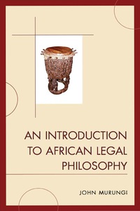 Titelbild: An Introduction to African Legal Philosophy 9780739174661