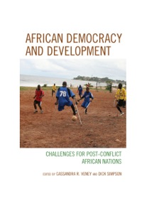 Imagen de portada: African Democracy and Development 9780739197998