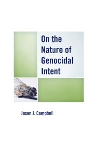 Cover image: On the Nature of Genocidal Intent 9781442206601