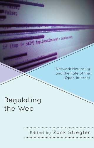 Imagen de portada: Regulating the Web 9780739178683