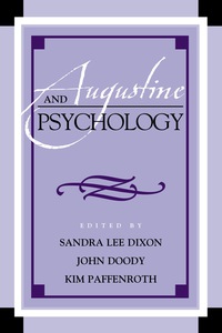 Cover image: Augustine and Psychology 9780739179185