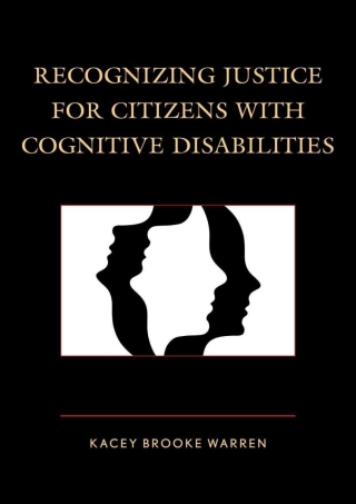 Cover image: Recognizing Justice for Citizens with Cognitive Disabilities 9781498509657