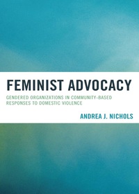 Cover image: Feminist Advocacy 9780739180341