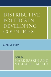 Imagen de portada: Distributive Politics in Developing Countries 9780739180686