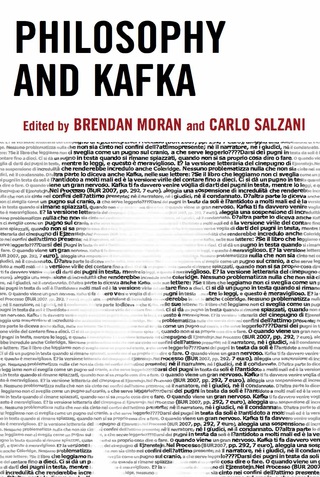 Cover image: Philosophy and Kafka 9780739180891