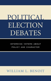 Imagen de portada: Political Election Debates 9780739184103