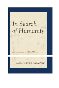 Cover image: In Search of Humanity 9781498513241