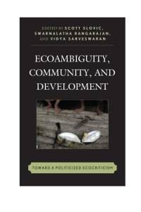 Cover image: Ecoambiguity, Community, and Development 9781498525367