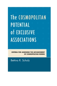 Titelbild: The Cosmopolitan Potential of Exclusive Associations 9780739189979