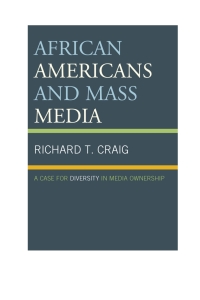 Omslagafbeelding: African Americans and Mass Media 9781498509541