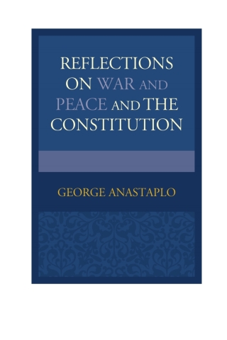 Cover image: Reflections on War and Peace and the Constitution 9780739193273