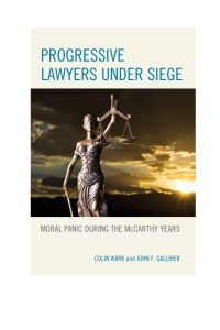 Titelbild: Progressive Lawyers under Siege 9780739195604