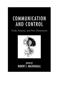 表紙画像: Communication and Control 9780739198759