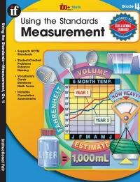 Omslagafbeelding: Using the Standards: Measurement, Grade 4 9780742428942