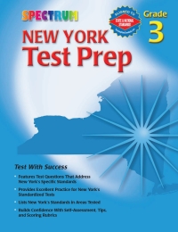 Cover image: New York Test Prep, Grade 3 9780769634937