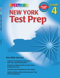 Cover image: New York Test Prep, Grade 4 9780769634944