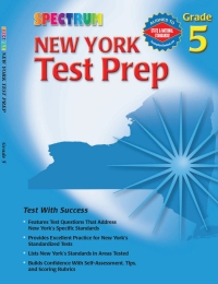 Imagen de portada: New York Test Prep, Grade 5 9780769634951