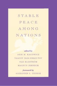 Cover image: Stable Peace Among Nations 9780742501805