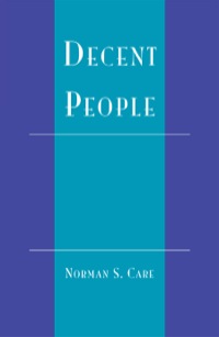 Cover image: Decent People 9780742507098