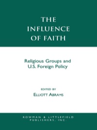 Cover image: The Influence of Faith 9780742507630