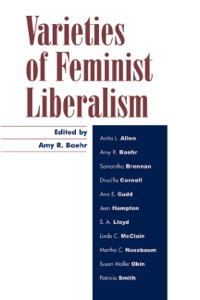 Cover image: Varieties of Feminist Liberalism 9780742512030