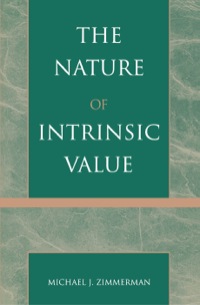 Cover image: The Nature of Intrinsic Value 9780742512634