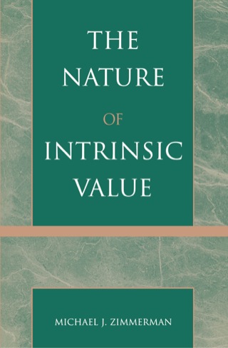Cover image: The Nature of Intrinsic Value 9780742512634