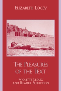 Cover image: The Pleasures of the Text 9780742515260