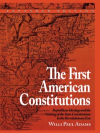 Cover image: The First American Constitutions 9780742520691