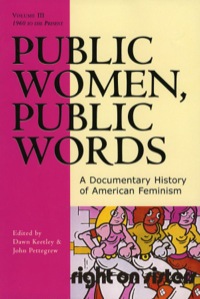 Cover image: Public Women, Public Words 9780742522350