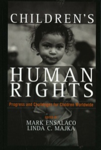Cover image: Children's Human Rights 9780742529878