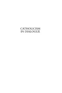 Cover image: Catholicism in Dialogue 9780742531772