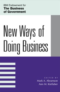 Cover image: New Ways of Doing Business 9780742533592