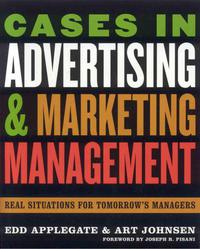 Cover image: Cases in Advertising and Marketing Management 9780742538351