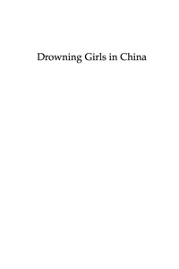 Imagen de portada: Drowning Girls in China 9780742555310