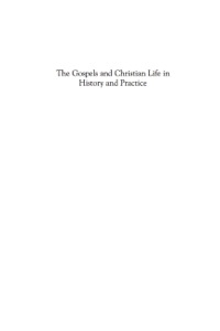 Cover image: The Gospels and Christian Life in History and Practice 9780742559226