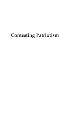 Cover image: Contesting Patriotism 9780742564473