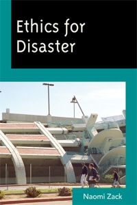 Imagen de portada: Ethics for Disaster 9780742564954