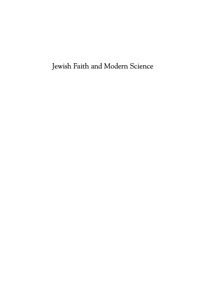 Omslagafbeelding: Jewish Faith and Modern Science 9780742558922