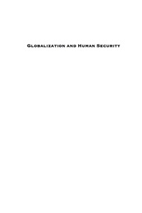 Titelbild: Globalization and Human Security 9780742556522