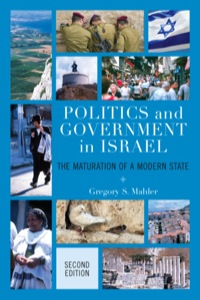 Cover image: Politics and Government in Israel 2nd edition 9780742568280