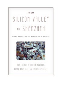 Cover image: From Silicon Valley to Shenzhen 9780742555884